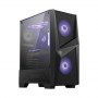 MSI MAG FORGE 100M PC Case, Mid-Tower, USB 3.2, Black MSI | MAG FORGE 100M | Black | ATX | Power supply included No - 2